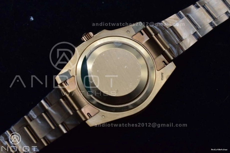 Master Dial 860 Edition CHNR 126715 VR3285 on Gain Gold WellDesigned Black Best RG 1:1 GMT II Factory Bracelet CHS Weight 0413